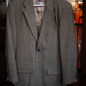 The Territory Ahead Multicolored Silk Herringbone Blazer - Small